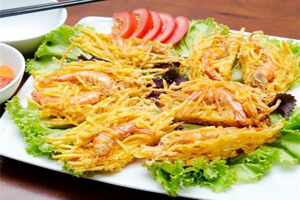 Bánh tôm Hồ Tây nước chấm ngon - Ẩm thực Việt Nam Món ăn dễ nấu